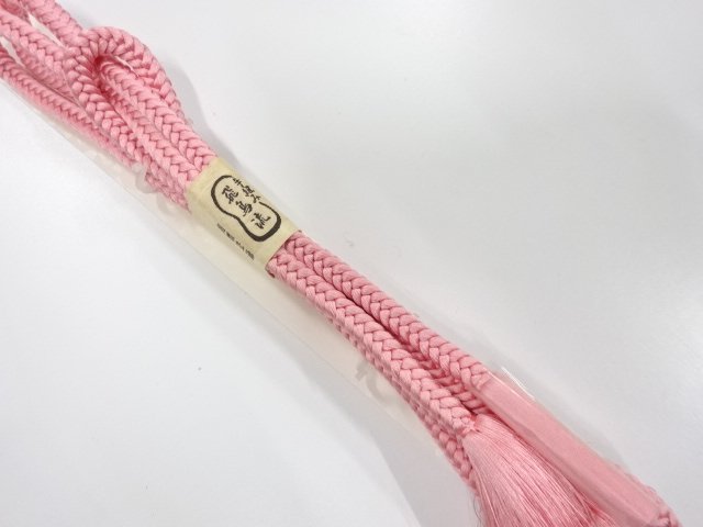 未使用品　正絹　手組帯締め